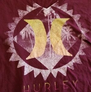 Hurley XL Burgandy top